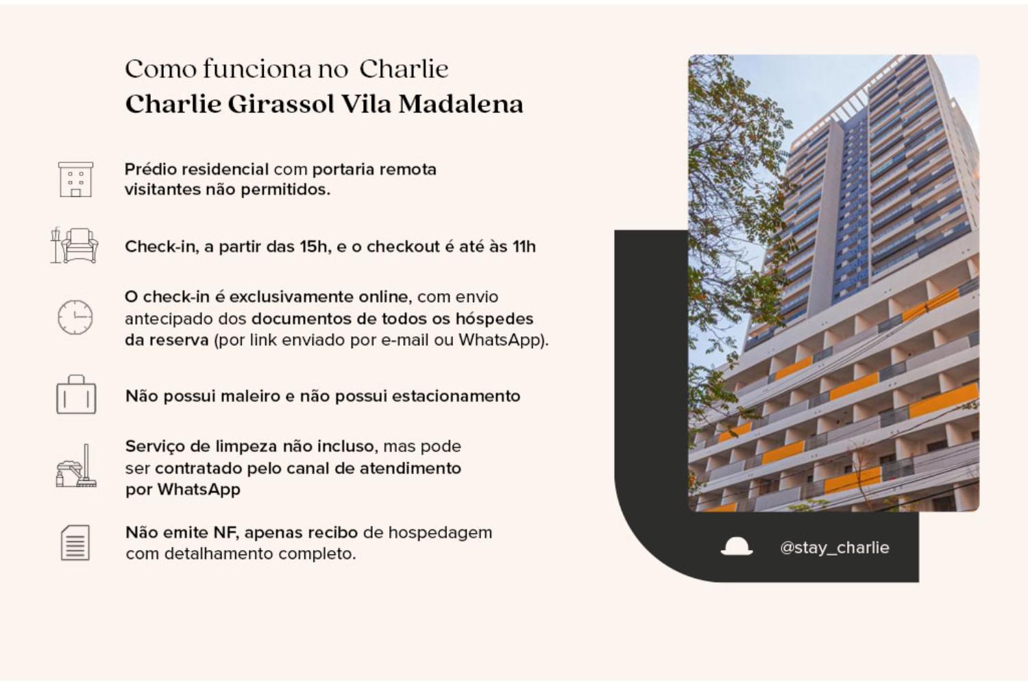 Charlie Girassol Vila Madalena Apartment São Paulo Ngoại thất bức ảnh